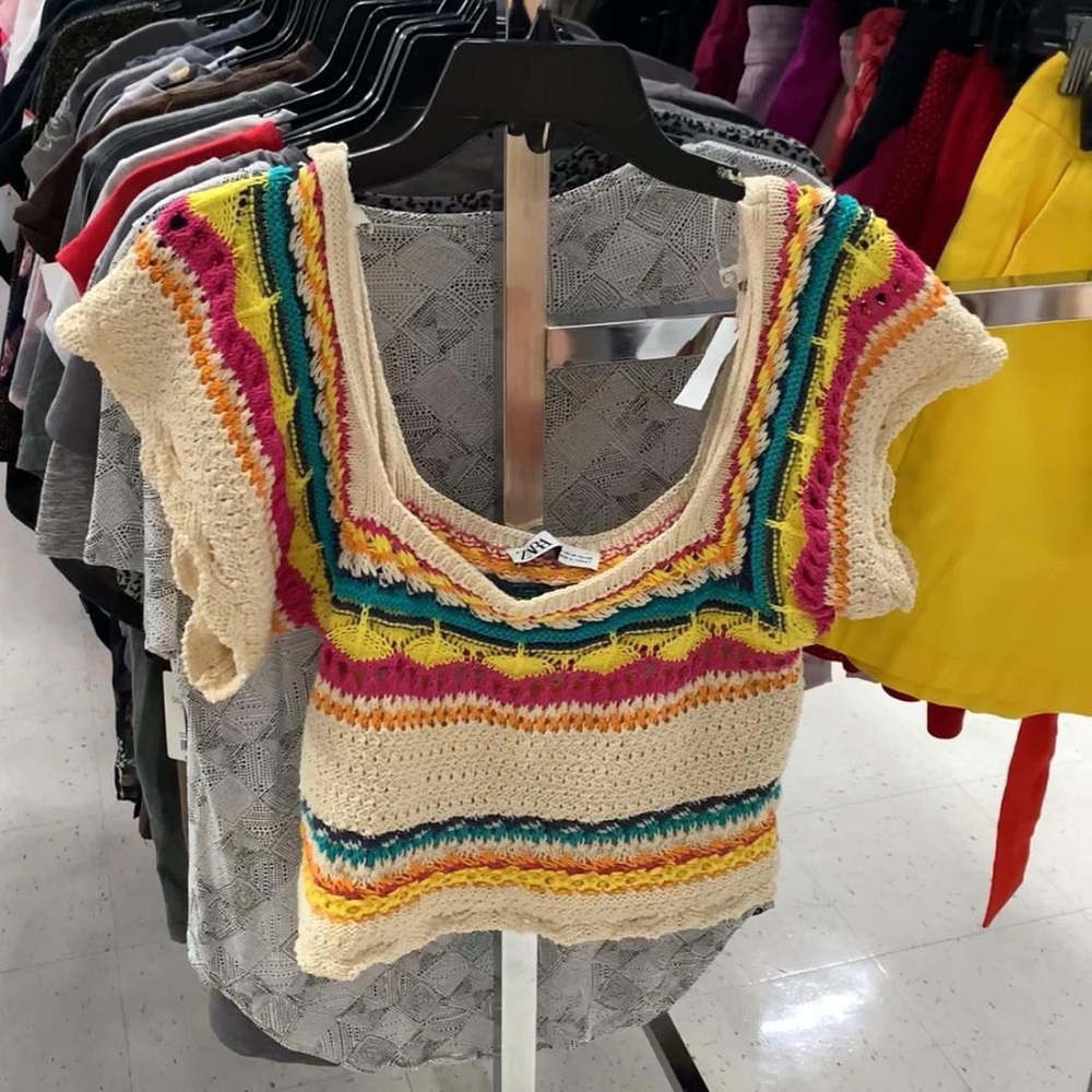 Zara Crochet Top